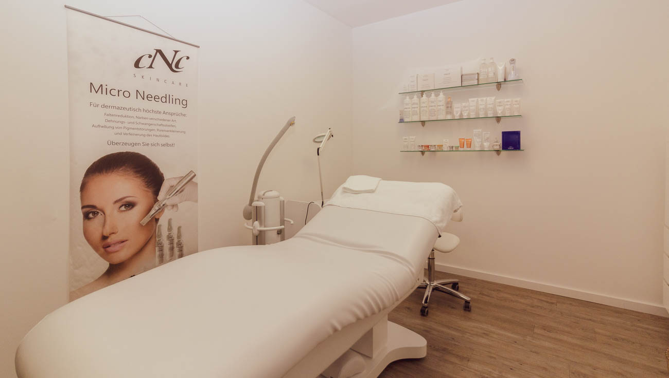 Behandlungsraum Iris Gläser Kosmetikinstitut